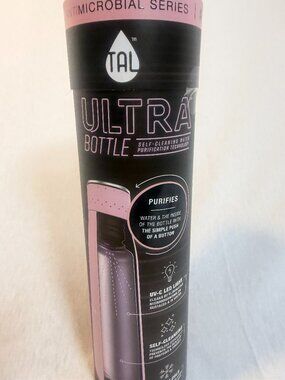 TAL Ultra 18oz UV-C Self-Cleaning Insulated Stainless Steel Water Bottle